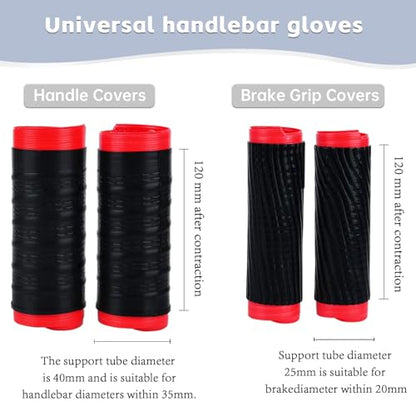OFFCURVE Universal Motorcycle Handblebar Grips - style: Grain