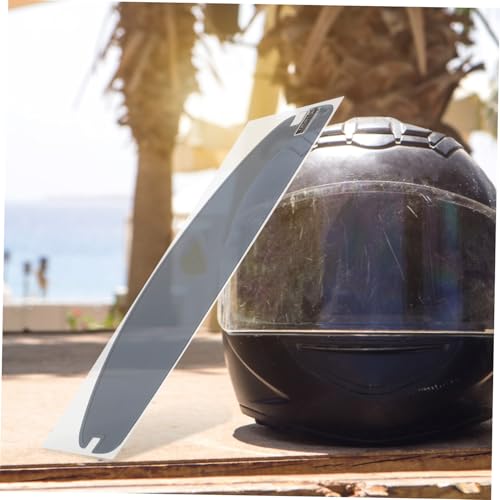 PRETYZOOM Motorcycle Accessories Anti-fog Visor Film Clear Rain Resistant Sun Visor Strip for Comfortable Riding