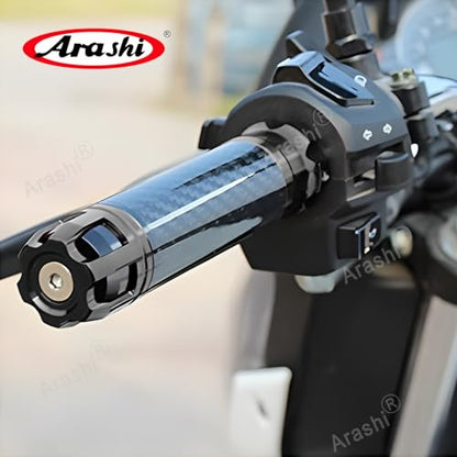 Arashi Motorcycle Universal Handlebar Handle Bar Grips Handgrips Hand Grips 7/8" 22mm for Honda Suzuki BMW Yamaha Kawasaki Ducati All Sport Bikes Red 1098 1098S 1198 1198S Panigale 1200