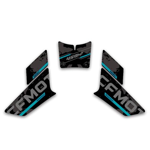 Motorcycle Tank Pad,Motorcycle Fuel Tank Protector,Gas Tank Decals Compatible with CFMOTO 450MT CF Moto MT450 450 MT(MmBlue) - color: Mmblue