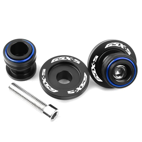 Compatible With GSXS 750 GSX S750 950 GSXS 1000 GT 1000GX 1000F GSX8S 2025 GSX-S 750 CNC M8 Motorcycle Swingarm Spool Sliders Stand Screws (Blue) - color: Blue
