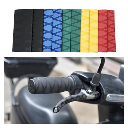 for BM&W R1250GS Adventure R1200GS LC F800GS F850GS Motorcycle Heat Shrinkable Non-Slip Handle Sleeve Handlebar Covers Handlebars Grips - color: Black Brakes