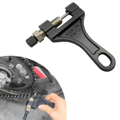 #530-630 Chain Breaker, Motorcycle Chain Tool, Vehicle Chain Link Removal Tool, Automotive Roller Chain Cutter Detacher Accessories Fit for Go Cart Mini Bike Dirt Bike Motorcycle (#530-630) - color: #530-630