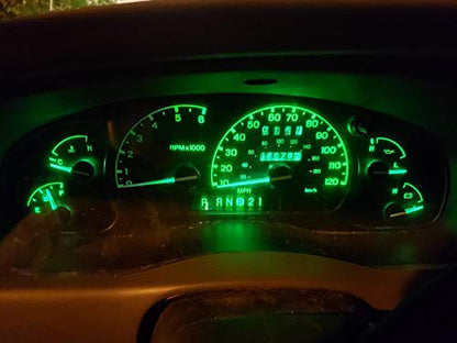300LM Extremely Bright Canbus Error Free 194 168 2825 W5W T10 LED Bulbs Green 9-SMD 2835 Chipsets for Dome Map Door Courtesy License Plate Lights - color: green