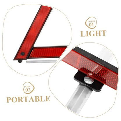 3pcs Reflective Tape Safety Triangle Road Emergency Kit Reflective Stripe