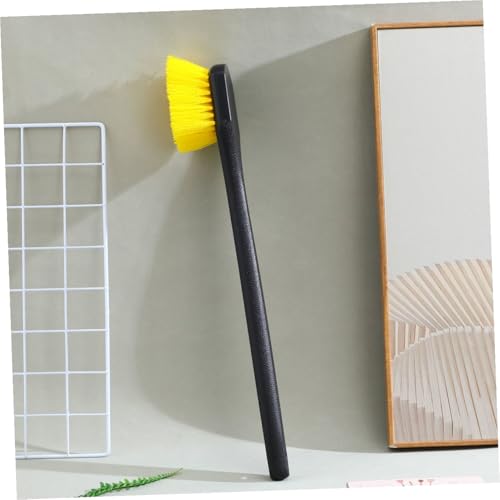 Alipis Ergonomic Grip Car Brush Kit Long Handle Tire Brush Motorcycle Chain Cleaning Tool