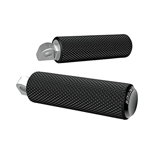 Arlen Ness 07-925 Fusion Footpegs - Knurled - Black