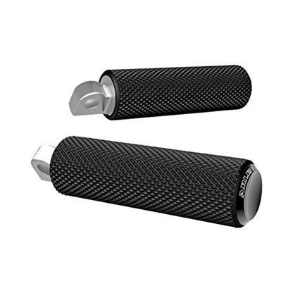 Arlen Ness 07-925 Fusion Footpegs - Knurled - Black