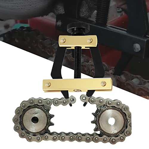 Roller Chain Connecting Puller Holder Tool for Motorcycle Bicycle Go Kart ATV Chain Replacement Size # 25 35 40 41 50 60 420 415 415H 428H 520 530
