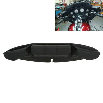 TCT-MT 3 Pocket Windshield Bag Pouch Fairing Bag Fit For Harley Touring 2014-2021 FLHT, FLHTC, FLHX, FLHTK, FLHTCU Electra Glide, Street Glide,Trike Models Black