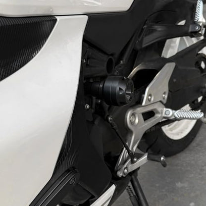 MFGZD for 450SR Motorcycle Frame Sliders Crash Protector Compatible with CFMOTO 450SR 450SR-S 450SS 450NK Frame Sliders Engine Guard Bar Crash Protector - size: For 450SR