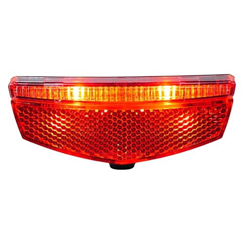 BV Bike Lights for Night Riding LED Bike Tail Light - Bicycle Light Battery-Powered/Rechargeable - Rear Bike Light Weather Resistant - Visible Up to 1500ft Bicycle Tail Light LED Bike Light - size: Rear Carrier Mount - A - Single