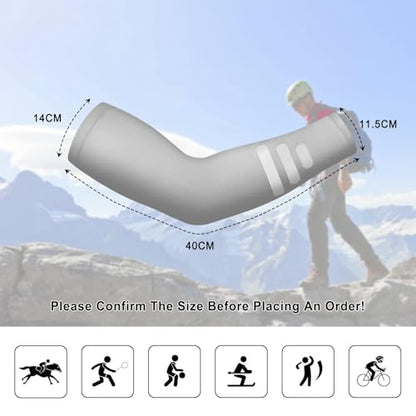 TCCFCCT Hard Hat Sun Shade, Full Brim High Visibility Sun Visor Neck Shield and Bandana Face Scarf with Construction Arm Sleeves, 3 Packs, Grey - color: Sun Shade 1+bandana 1+sleeves 1pair Grey