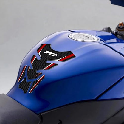 Motorcycle Tank Pad Gas Tank Protector Compatible with Yamaha YZF-R7 R1 R1M YZF-R3 R6 R6S R9 R25 YZF-R15 - size: For YZF