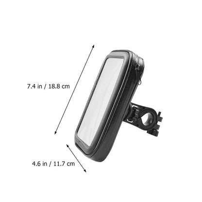 Lurrose Bike Phone Bag: Waterproof Bike Phone Holder with C2 Bracket, XXL 7-inch Compatible, Touchscreen Compatible for Outdoor Riding