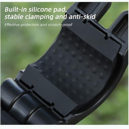 Motorcycle Bike Mount Holder 360°Rotation Bicycle Handlebar Mount Clamp Accessories for GoPro Series Gopro12 DJI Action Series Action 4 Insta360 Go Series Insta360 One R Series Cameras