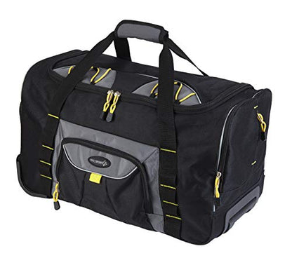 TPRC Sierra Madre Duffel Bag, Black, 21" Rolling - size: 21-Inch