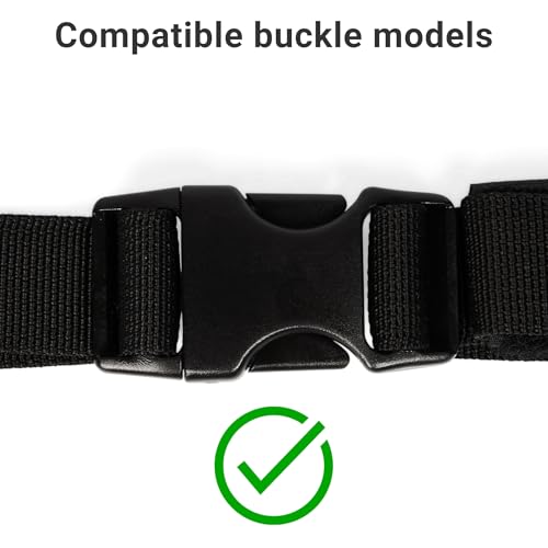 Odinsberg Ragnarök Motorcycle Cinch Straps V1-2 Pack – Compatible with Ragnarök 7L & 15L Bags V1 (not 30L version) – Quick Release Buckle Motorcycle Tie Down Straps | Luggage Straps for Motorcycles