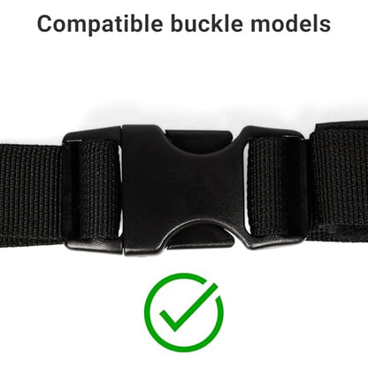 Odinsberg Ragnarök Motorcycle Cinch Straps V1-2 Pack – Compatible with Ragnarök 7L & 15L Bags V1 (not 30L version) – Quick Release Buckle Motorcycle Tie Down Straps | Luggage Straps for Motorcycles