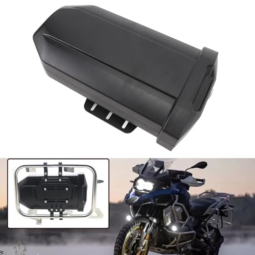 3.8L Motorcycle Side Tool Box, Combination Lock, High Capacity for R1300GS, R1200GS, R1250GS with Mounting Bracket, Rear Seat Luggage Box