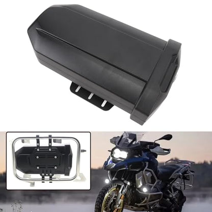 3.8L Motorcycle Side Tool Box, Combination Lock, High Capacity for R1300GS, R1200GS, R1250GS with Mounting Bracket, Rear Seat Luggage Box