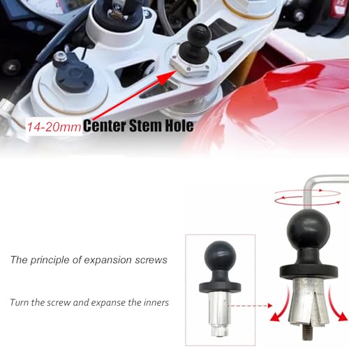 Motorcycle Phone Mount GPS Navigation Bracket Mobile Phone Holder Fork Stem for Suzuki Hayabusa GSX-R 600 750 1000 YZF R1 R6 S1000RR CBR250R 300R Kawasaki Ninja 400