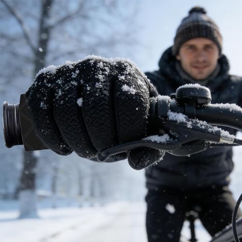 Electric Handlebar Heater Wrap - 3-Level Temperature Control 5V Motorcycle Hand Grip Cover Insulated Warming Design Enhancing Comfort Stability ATV Scooter Snowmobile Bike Cycling Winter Snow | Season