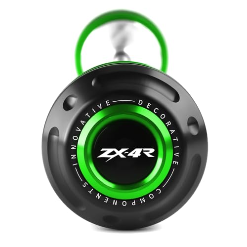 Motorcycle Front Axle Fork Wheel Crash Protector Slider Compatible With K.awasaki Ninja ZX4R ZX4RR 2023 2024 2025 2026｜ZX-4R ZX-4RR Accessories (Green-1) - color: green, size: ZX4R