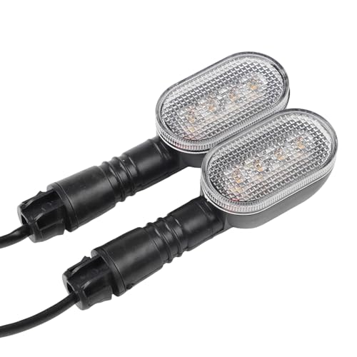 36V-72V Electric for Bike Taillight with Turn Signal, LED Rear Rack Lamp E-for Bike Scooter for Motorcycle, Black ABS Housing, 1 Pair