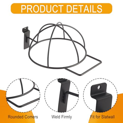 Polmart Heavy Duty Slatwall Hat Display - style: Cap