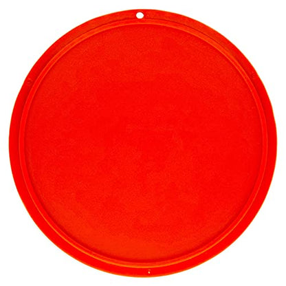 Motorcycle Kickstand Pad. Universal Fit. (Large) (Red) - color: Red