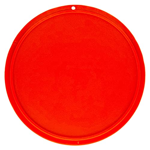 Motorcycle Kickstand Pad. Universal Fit. (Large) (Red) - color: Red