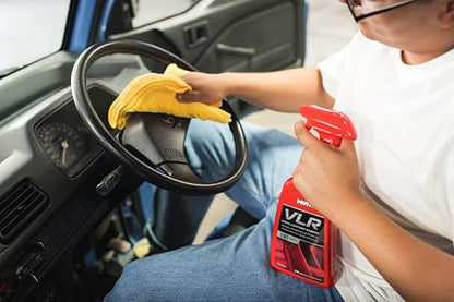 Mothers VLR Vinyl-Leather-Rubber Care, 1 gal. — Cleans, Conditions & Protects In One Step – pH Balanced Formula with Neatsfoot Oil & Lanolin To Protect Against Drying, Fading & Cracking (06522) - size: 1 Gallon