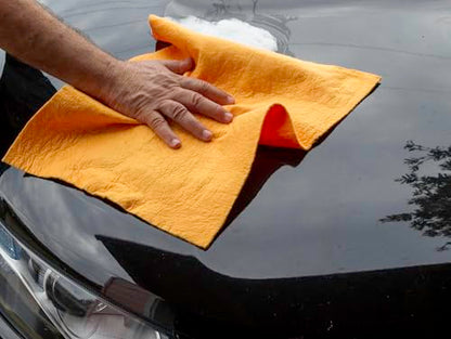 Flinka The Original Reusable Shammy Cloth 20" x 14" - Super Absorbent Chamois Towel - Great for Cars, Boats, Trucks, and RVs - Natural Viscose Sponge Cloth - Eco Friendly (1 Pack) - size: 1 Pack