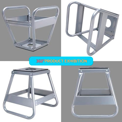 Motorcycle Dirt Bike Panel Stand Moto Maintenance Hoist Lift Jack Removable Trail Motocross Stand