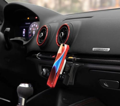 Scosche MagicMount Pro2 Magnetic Car Cell Phone Holder with AMPS Mounting Plate for Scosche/ProClip Vehicle Specific Mount Bases, Phone Stand Compatible with MagSafe, iPhone, Samsung - style: AMPS Base