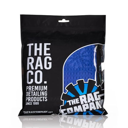 The Rag Company Dry Me A River, Professional Korean 70/30 Blend Microfiber Waffle-Weave Drying & Detailing Towels, Soft Suede Edges, 390 GSM, 16x24 Inches, Royal Blue, 3-Pack - color: Royal Blue, size: 16in x 24in