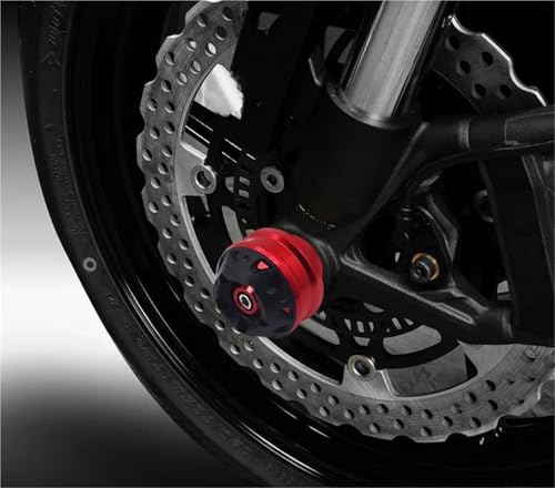 MT-07 MT07 2015-2022 2023 2024 Motorcycle Accessories Front Rear Fork Slider Axle Crash Wheel Protector(Black A pair15) - size: Black A pair15