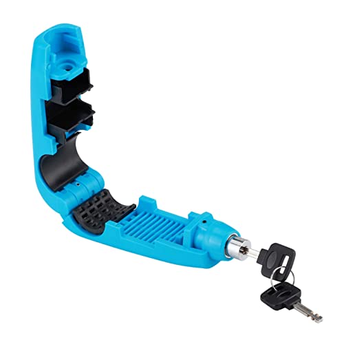 ZJchao Throttle Lock, ATV Locks Theft Handlebar Safety Lock Brake Throttle Grip Theft Brake Universal for Scooter ATV (Blue) - color: Blue