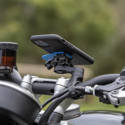 Quad Lock Motorcycle Handlebar Mount Kit with Vibration Dampener and MAG Phone Case for Samsung Galaxy S25 Plus - size: Galaxy S25+