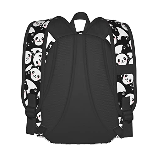 Panda Backpack Bookbag Laptop Backpacks Multipurpose Daypack for Boys Girls School Men Women Travel Hiking - color: Panda