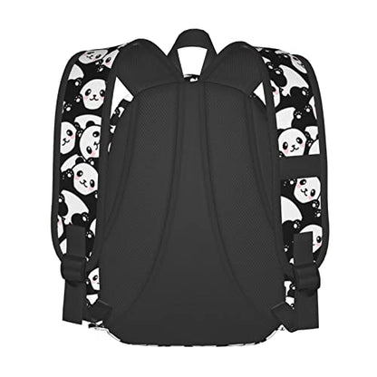 Panda Backpack Bookbag Laptop Backpacks Multipurpose Daypack for Boys Girls School Men Women Travel Hiking - color: Panda