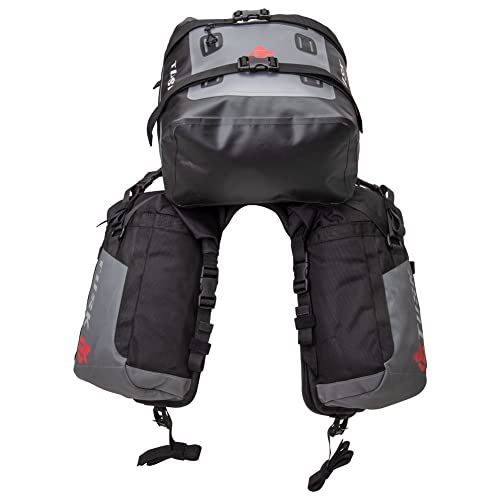 Tusk Off-Road Excursion Rackless Luggage System w/Small Dry Duffel Tail Bag Standard Heat Shield