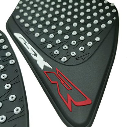 Gas Fuel Tank Pad Traction Side Fuel Knee Grip Decal Compatible with Suzuki GSXR 1000 2007 2008 Gixxer