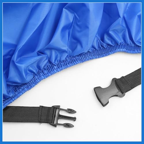 L 190T Rain Dust Protector Black Blue Scooter Motorcycle Cover 86 Inches for Honda Auto Accessories