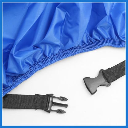 L 190T Rain Dust Protector Black Blue Scooter Motorcycle Cover 86 Inches for Honda Auto Accessories