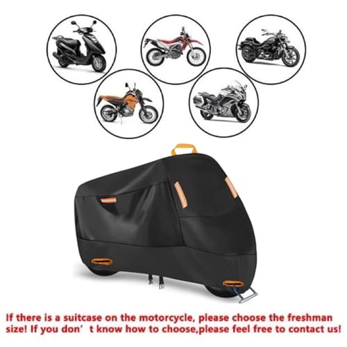 Premium Motorcycle Cover for Harley Davidson V Rod 2002-2020 Waterproof Durable All-Weather Oxford Indoor Outdoor Protection Cover Accessories A