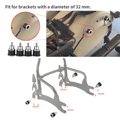 SLMOTO Motorcycle Quick Release Sissy Bar Passenger Backrest Pad Luggage Rack for Indian Chieftain Limited 2017-2022 Chieftain Classic 2018-2020 - color: Black Backrest + Black Sissy Bar