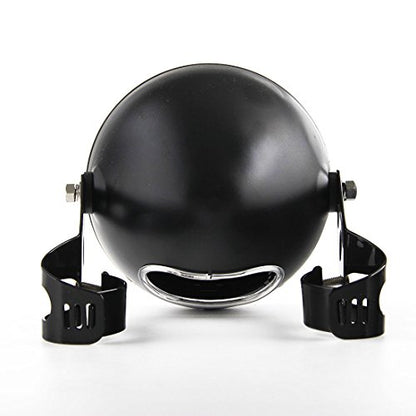 5.75 Inch Headlight Bucket Universal 5 3/4 Motorcycle Led Headlight Housing w/Mounting Brackets Fit 32-40mm Fork Tube