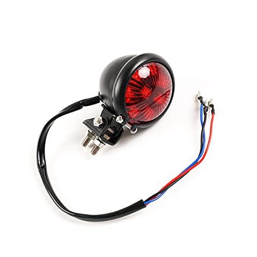 Red LED Rear Tail Lights Turn Signal Lights Motorcycle Taillights Brake Running Tail Light For Harley Touring Dyna Road King Electra Glide Street Sportster Fatboy Softail Road - color: Black, size: Motorcycle Rear View Mirrors 30